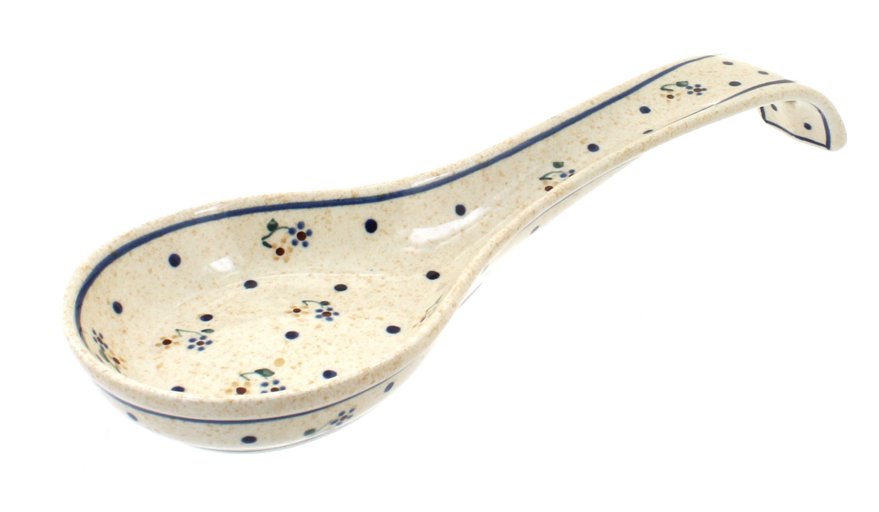 Ceramic Cow Spoon Rest - Kitchen Ladle & Spoon Holder