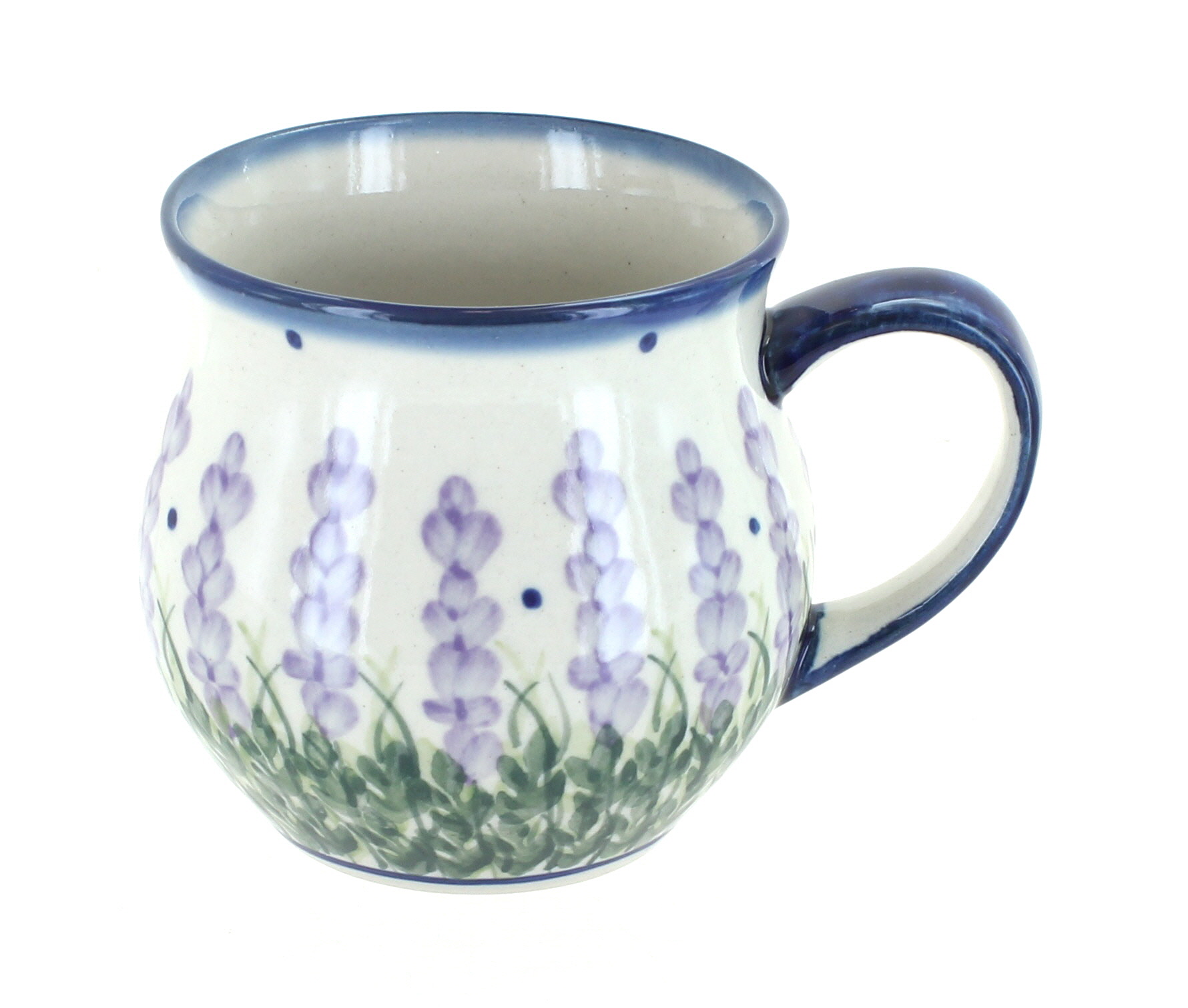 Porcelain mug Classic lavender plump