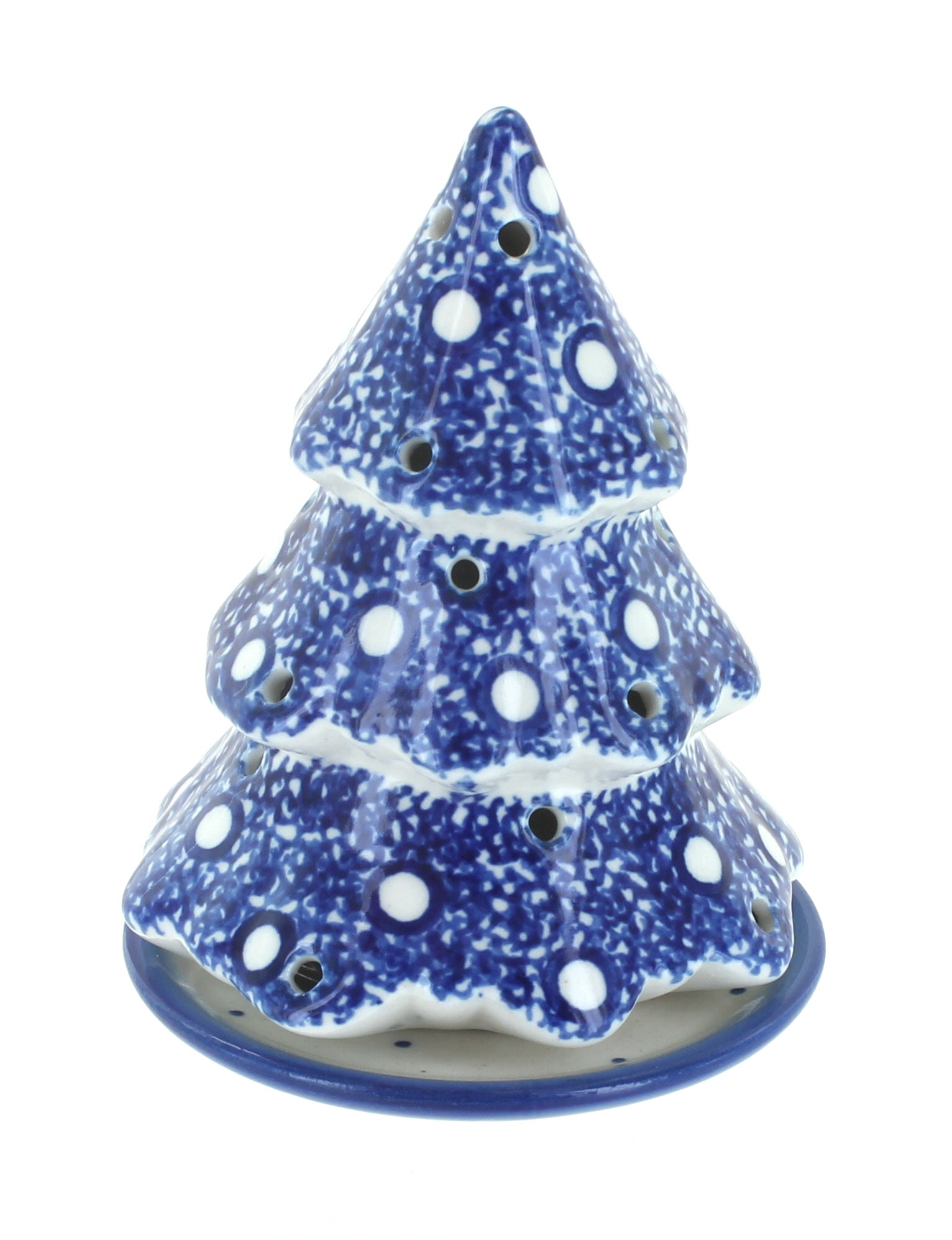 blue christmas tree