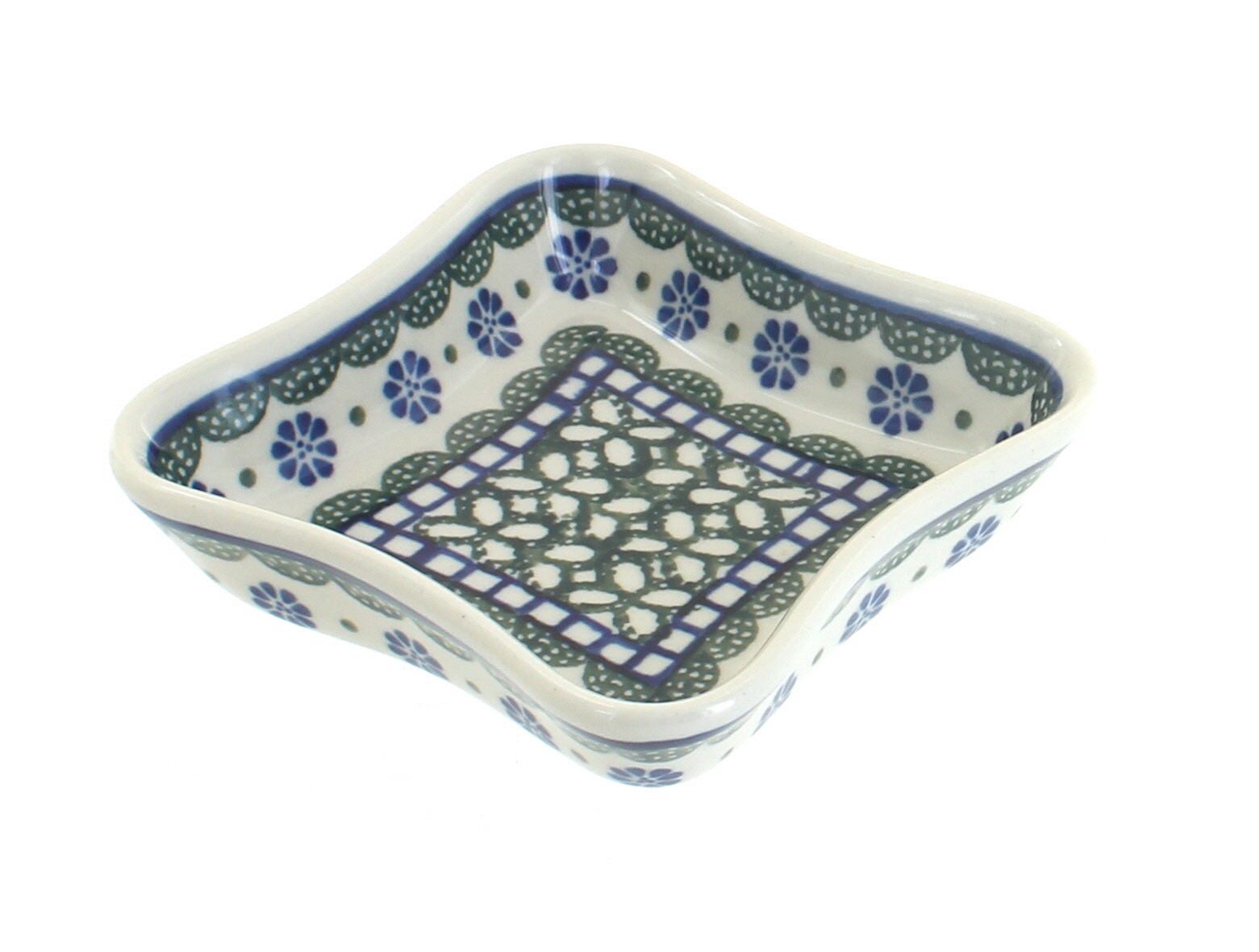 Blue Rose Polish Pottery 