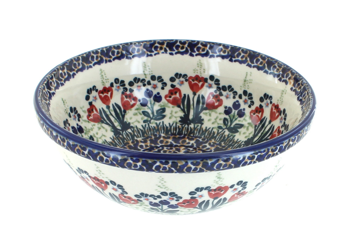 Blue Rose Polish Pottery 