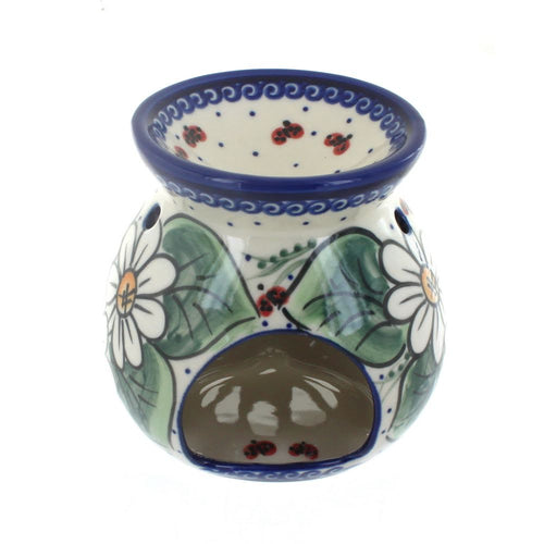 Polish Pottery Ladybug Aromatic Warmer