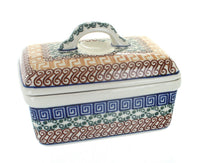 Athena Butter Tub Polish Pottery