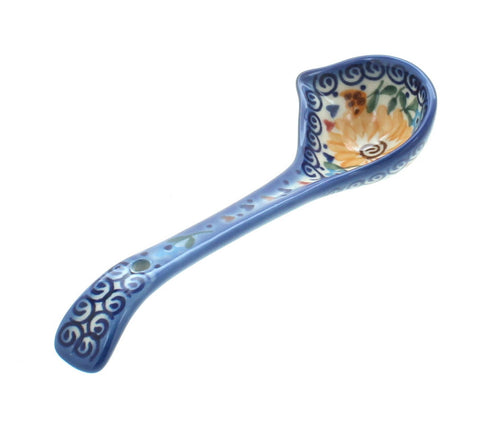 Polish Pottery Butterfly Gravy Ladle