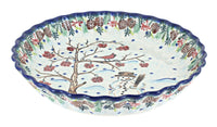 Polish Pottery Little Snowman Pie Plate
