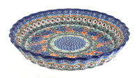 Polish Pottery Ashley Pie Plate
