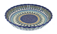 Polish Pottery Holiday Pine Pie Plate