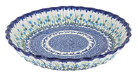 Polish Pottery Misty Pie Plate