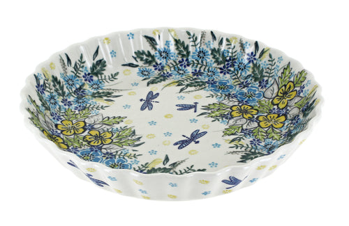 Polish Pottery Alyssa Pie Plate