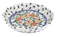 Polish Pottery Trick or Treat Pie Plate