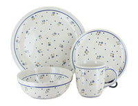 Polish Pottery Country Meadow 4 Piece Place Setting - Service for 1
