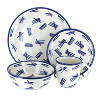 Polish Pottery Zoe 4 PC Place Setting - Service for 1