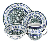 Polish Pottery Maia 4 PC Place Setting - Service for 1