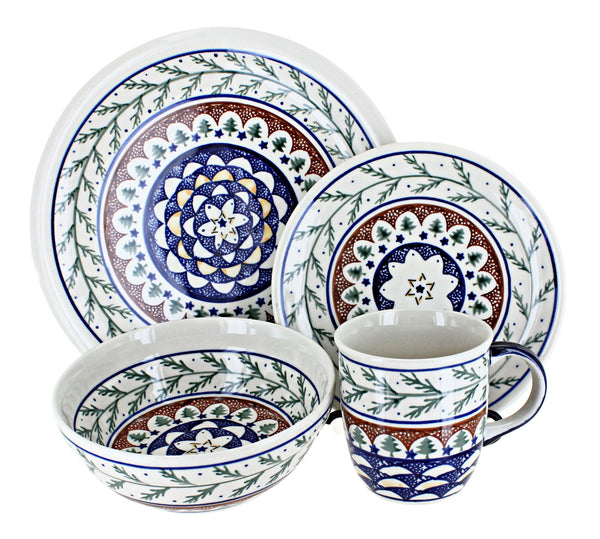 Evergreen 4 PC Place Setting - Service for 1