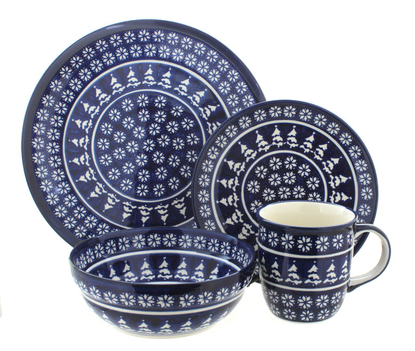 Winter Nights 4 PC Place Setting - Service for 1