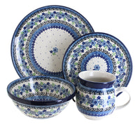 Polish Pottery Eliza 4 Piece Place Setting - Service for 1