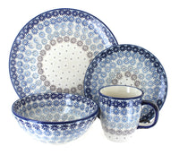 Polish Pottery Harmony 16 Piece Dinnerware Set