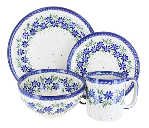 Polish Pottery Sierra 16 PC Dinnerware Set