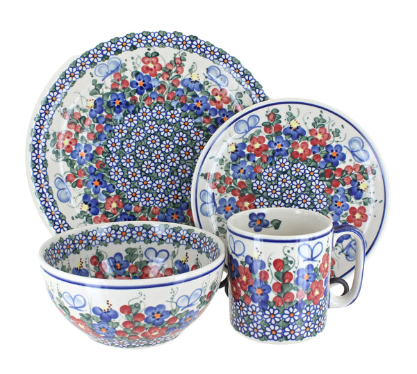 Garden Butterfly 16 Piece Dinner Set