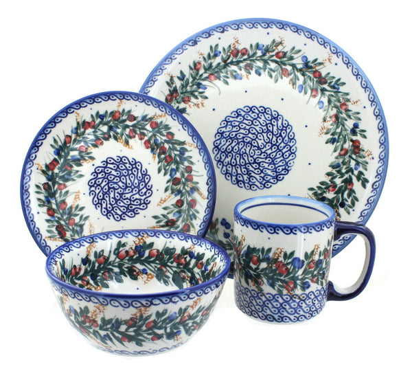 Berry 4 PC Place Setting - Service for 1