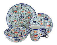 Polish Pottery Desert Oasis 4 PC Place Setting - Service for 1