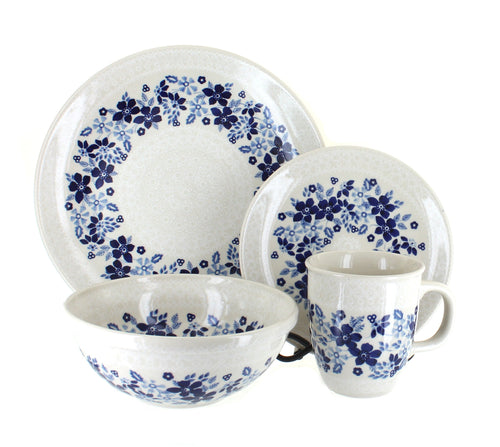 Polish Pottery Christiana 16 Piece Dinnerware Set