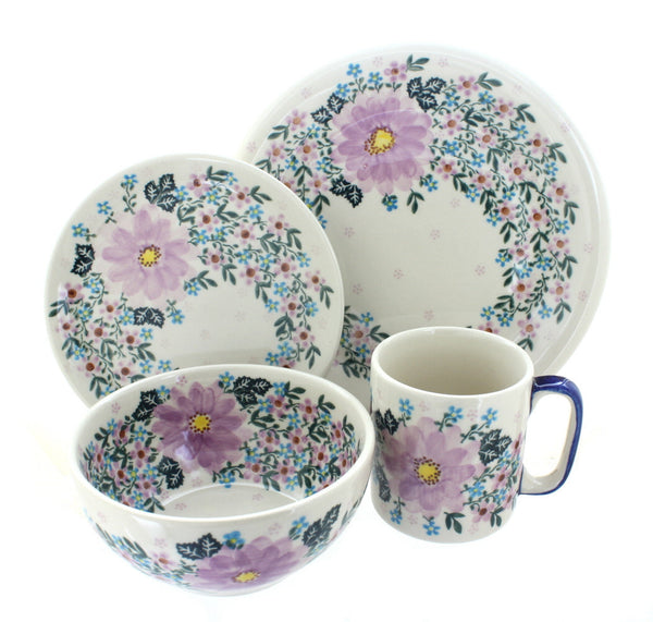 Lilac Garden 4 PC Place Setting - Service for 1