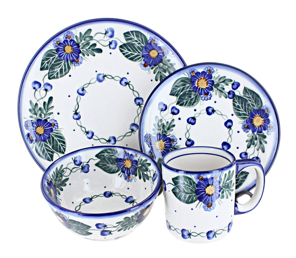 Forget Me Not 16 Piece Dinner Set