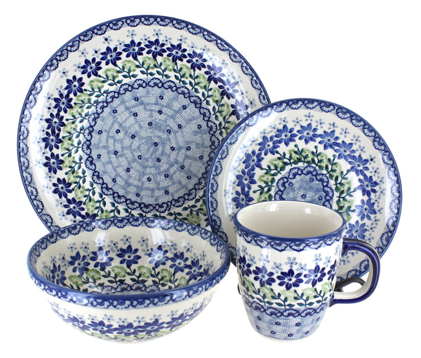 Hallsey 4 PC Place Setting - Service for 1