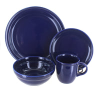 Polish Pottery Cobalt 4 Piece Place Setting - Service for 1