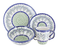Polish Pottery Summer Vine 16 Piece Dinner Set