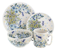Polish Pottery Alyssa 16 Piece Dinnerware Set