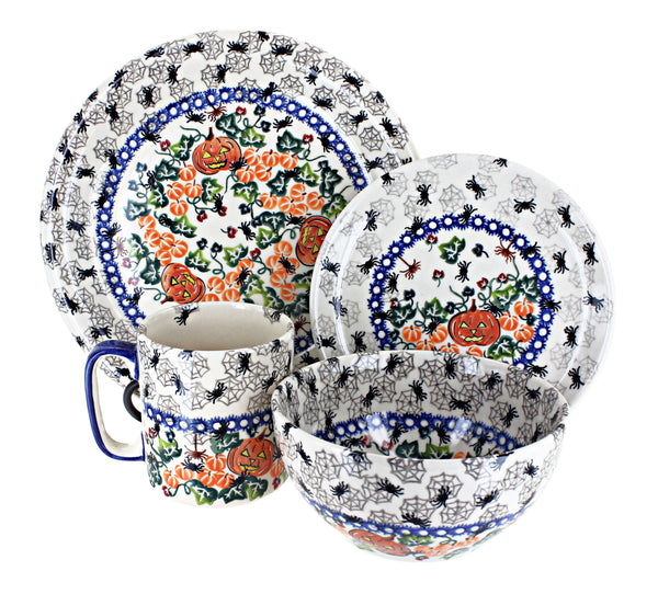 Trick or Treat 4 PC Place Setting- Service for 1
