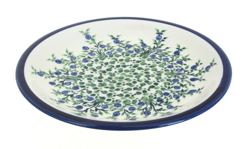 Polish Pottery Porcelain Vine Small Dinner Plate