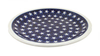 Polish Pottery Stars Small Dinner Plate