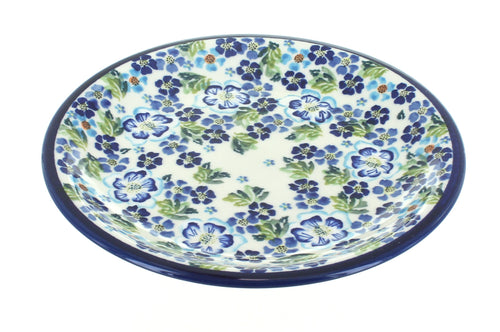 Polish Pottery Vintage Violet Small Dinner Plate