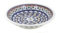 Polish Pottery Evergreen Soup Plate