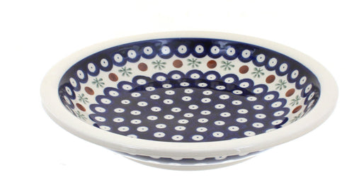 Polish Pottery Nature Soup Plate