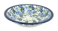 Polish Pottery Vintage Violet Soup Plate