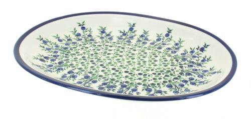 Polish Pottery Porcelain Vine Large Serving Platter