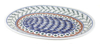 Polish Pottery Evergreen Large Serving Platter