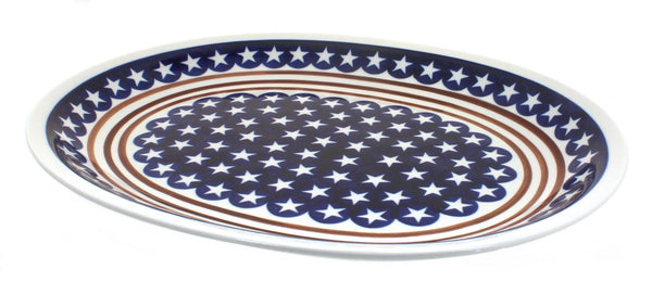Stars & Stripes Large Serving  Platter