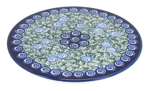 Polish Pottery Seaside Swirl Trivet