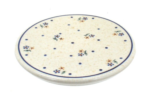 Polish Pottery Country Meadow Trivet