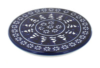 Polish Pottery Winter Nights Trivet