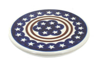 Polish Pottery Stars & Stripes Trivet