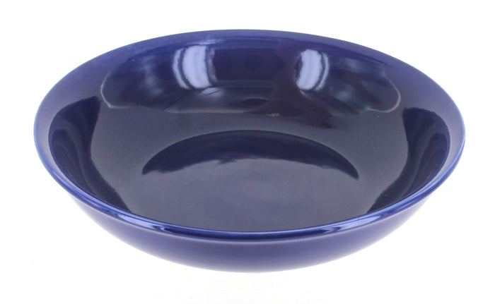 Polish Pottery Cobalt Large Salad Bowl