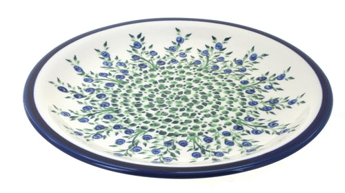 Polish Pottery Porcelain Vine Dinner Plate