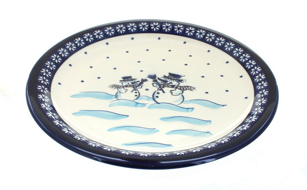 Frosty Friend Dinner Plate