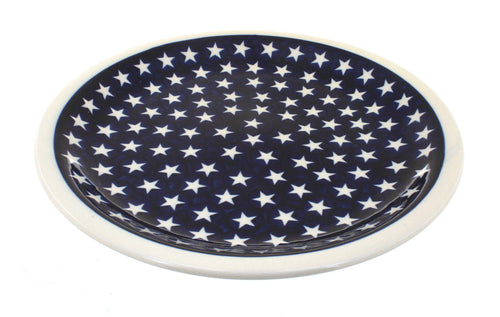 Polish Pottery Stars Dinner Plate